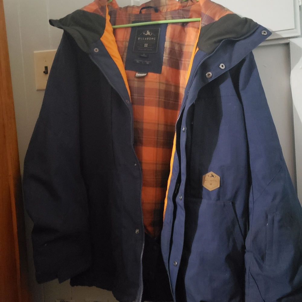 Saturday! Billabong winter Sinsulate jacket